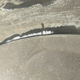 Tire rub from a blown strut in Death Valley.